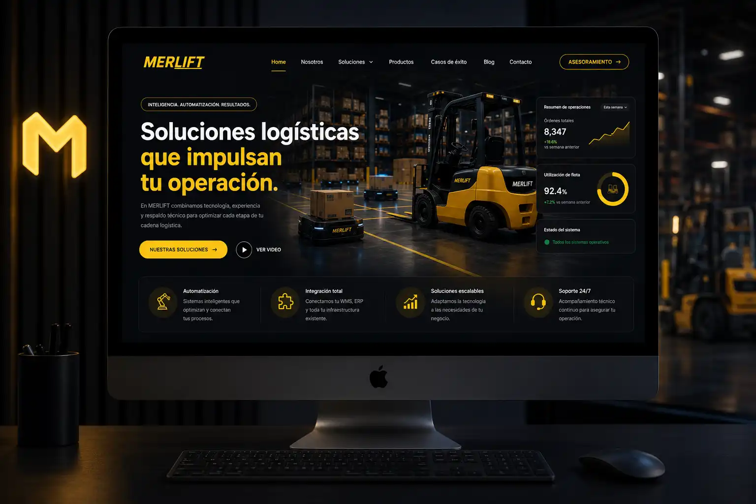 Diseño web Merlift